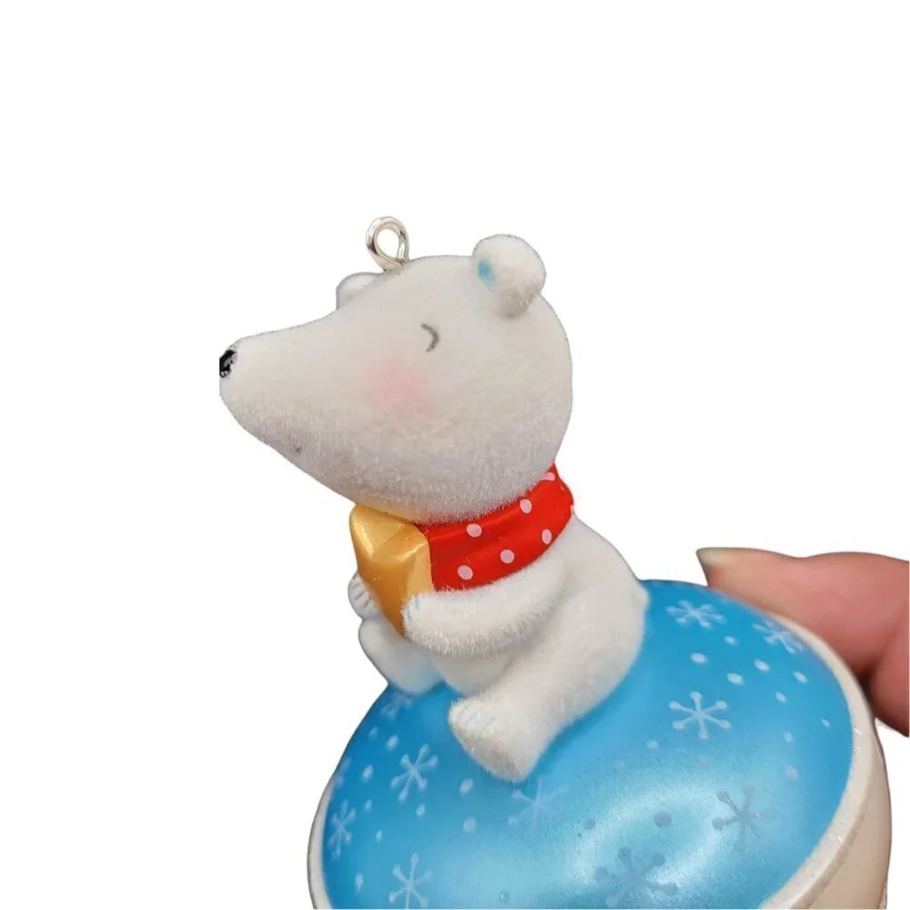 Hallmark Keepsake Recordable Ornament What Will You Wish For Polar Bear 2010